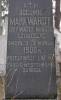 Bogumi Markwardt citizen od Dziaoszyce town, died 1900. On reverside Franciszka Bratz maiden Markuszewski, citizen of Radom Gubernya died 1900